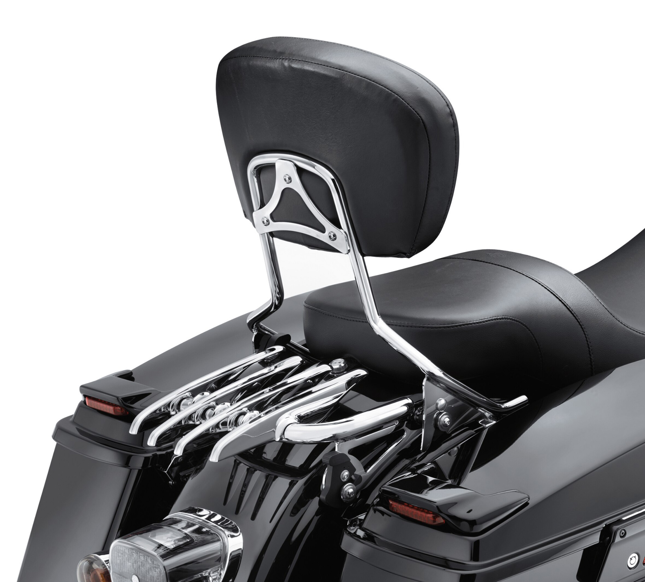 Details about   Detachable Skull Stealth Luggage Rack For Harley Touring FLHR FLTR 14-19 18 17 C